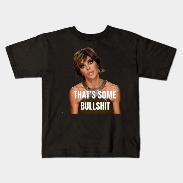 LISA RINNA Kids T-Shirt by ematzzz